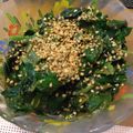ぽこぽん星人's cooksnap of when they made モロヘイヤ＊甘酢の酢の物＊.