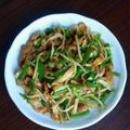 ＊はちおさん＊'s cooksnap of when they made ヘビロテ♡学校給食のチンジャオロースー♬.