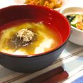 Marrietty's cooksnap of when they made とろろ昆布のせキャベツと豆腐のお味噌汁.