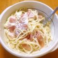 なごり's cooksnap of when they made クリームチーズと生ハムのパスタ.