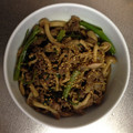 しのぶん39's cooksnap of when they made 空芯菜と牛肉の簡単ぴりから炒め.