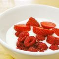 鈴ピヨ's cooksnap of when they made いちごヨーグルト.