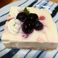 ちぇんばあ's cooksnap of when they made 濃厚☆簡単☆レアチーズケーキ（プレーン）.