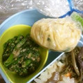 ユーロン's cooksnap of when they made 菜の花の胡麻みそマヨネーズあえ.