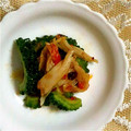 ma___111's cooksnap of when they made 簡単☆カニカマとゴーヤの中華風お浸し.