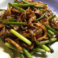 みっこママ♪♪'s cooksnap of when they made 豚肉とにんにくの芽の回鍋肉風炒め☆.
