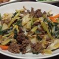 myco145's cooksnap of when they made 白菜＆野菜たっぷりのバルサミコ酢牛肉炒め.