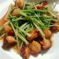 Kアーサ's cooksnap of when they made たこたこ☆にんにくじょうゆ炒め.