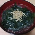 きくこま's cooksnap of when they made わかめスープ♪♪.
