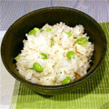 さぁ★たぁ★'s cooksnap of when they made ちりめんじゃこと枝豆の生姜ご飯.