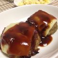 ポリの助's cooksnap of when they made チーズハンバーグ.