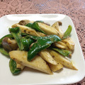 YUKIKI☆'s cooksnap of when they made マヨでエリンギのカレー粉炒め.