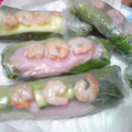 ピーゴロ's cooksnap of when they made エビとアボカドとキムチの生春巻き.