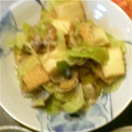 いけすだ's cooksnap of when they made 簡単あさりと厚揚げの炒め物.