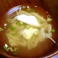 さなもーたん's cooksnap of when they made 手軽に、鱈とかいわれ大根の澄まし汁.