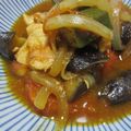 tamamiya55's cooksnap of when they made 鳥ももと夏野菜のカレー風味炒め☆.