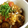 ★fuuchan★'s cooksnap of when they made なすと挽肉の卵とじ丼.