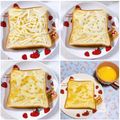 みぽぽ37's cooksnap of when they made はちみつとチーズのトースト.