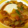 みんときす's cooksnap of when they made トマトとバジルのカレー.