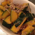 ｉｕｍｉ's cooksnap of when they made かぼちゃと挽き肉のエスニック炒め.