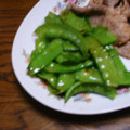 みとー's cooksnap of when they made きぬさやのバター炒め.