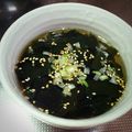 まいたけえりんぎ's cooksnap of when they made 焼肉屋さんのわかめスープ.