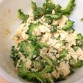 miki0512's cooksnap of when they made オクラとゴーヤの夏の白和え.