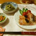 ぼろちゃん's cooksnap of when they made 正月☆大根生ハム巻き☆いくらキャビアのせ.