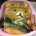 ゆっぺちゃん☆'s cooksnap of when they made キャラ弁　リラックマとキイロイトリ.