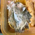 クック49L4Ho☆'s cooksnap of when they made カニカマ☆レタス☆きゅうりマヨサラダ弁当.