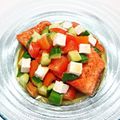 うまうま・らぶ's cooksnap of when they made 鮭のムニエル 野菜ソースで☆.