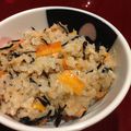 葛もち's cooksnap of when they made 簡単♪鮭とひじきの炊き込み御飯.