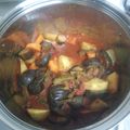 子ねずみ's cooksnap of when they made タコのカレーラタトゥイユ.