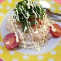 champ_huu's cooksnap of when they made 絶対ウマイ☆明太子マヨシソそうめん☆.
