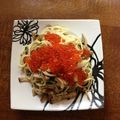 あちゅママ♡'s cooksnap of when they made いくらの和風パスタ＊.