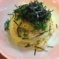 ZAQ13's cooksnap of when they made ツナとおろし大根の冷製パスタ.