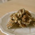 サイクリングママ's cooksnap of when they made 苦くないゴーヤチップス.