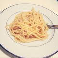 Ramu＊°'s cooksnap of when they made 簡単濃厚たらこパスタ♥.