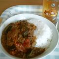 ノリノリ♪♪♪'s cooksnap of when they made なすとトマトのひき肉カレー.