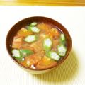ちゃざむ's cooksnap of when they made オクラとトマトのみそ汁.