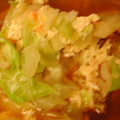 くまごり's cooksnap of when they made 簡単！キャベツの卵とじ.