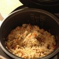 Walnut1107's cooksnap of when they made サバ缶で炊き込みご飯.