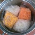 mari0e0's cooksnap of when they made 離乳食☆野菜スープ＆野菜の下ごしらえ.