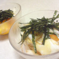 papikun's cooksnap of when they made 簡単おつまみ☆長いもの温玉ワサビ.