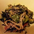 Yukie m's cooksnap of when they made ゴーヤとベーコンのひじき炒め煮.