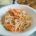 memgeg's cooksnap of when they made ∮もやしと彩り野菜ღカレーマヨサラダ∮.