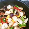 megu132's cooksnap of when they made ささみと茄子の味噌炒め☆☆☆.