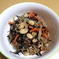 モニート's cooksnap of when they made 定番おかず☆ひじき＆切干大根の煮物.