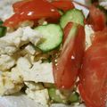 アンネリー's cooksnap of when they made 焼肉のタレが決めて！お豆腐サラダ.