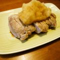 boofoochee's cooksnap of when they made ☺レンジで簡単❤シットリ蒸し豚おろし☺.